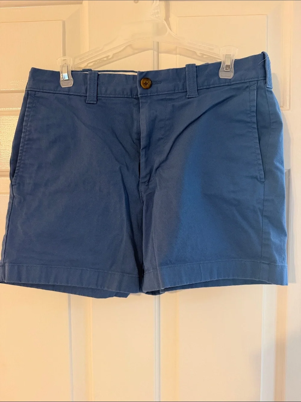 J. Crew 5 inch Men's Navy Blue Cotton Bermuda Shorts